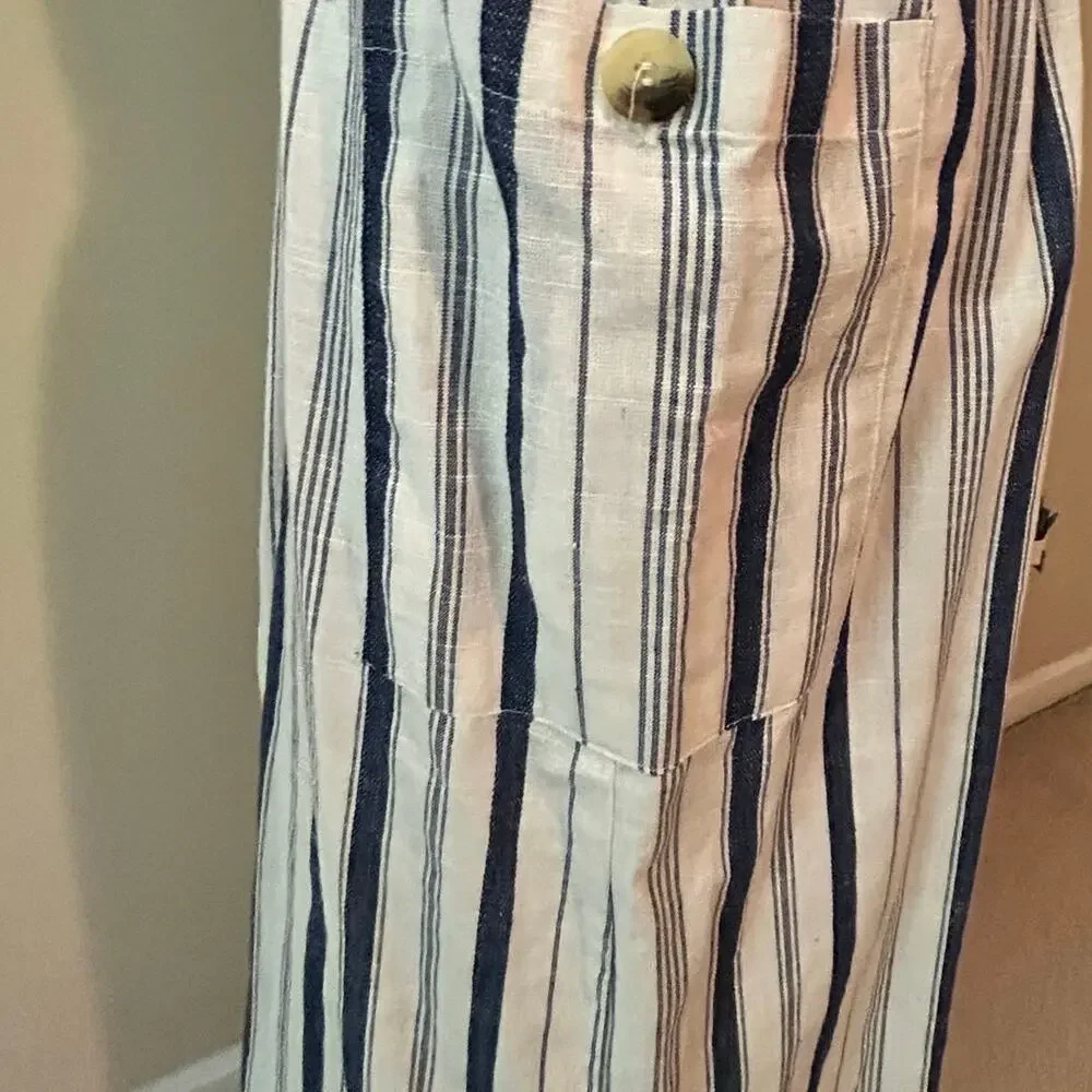 White & blue striped sundress - Picture 9 of 10